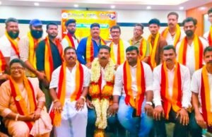 ಕರ್ನಾಟಕ ರಕ್ಷಣಾ ವೇದಿಕೆ ಉಡುಪಿ ಜಿಲ್ಲೆಯ ಪದಗ್ರಹಣ ಸಮಾರಂಭ..!!