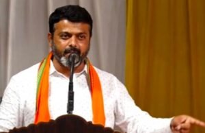 ಸಚಿವ ದಿನೇಶ್ ಗುಂಡೂರಾವ್ ಬುರ್ಖಾಧಾರಿ ಮಹಿಳೆಯಿಂದ ರಿವರ್ಸ್ ಲವ್ ಜಿಹಾದ್ ಗೆ ಒಳಗಾದವರು ಅವರಿಗೆ ಮುಸ್ಲಿಮರ ಮೇಲೆ ಒಲವು ಜಾಸ್ತಿ : ಶಾಸಕ ಹರೀಶ್ ಪೂಂಜಾ…!!