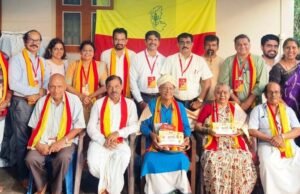 ಕಲಾಯತನ : ಸಾಹಿತ್ಯ ಸಮ್ಮೇಳನದ ಸವಾ೯ಧ್ಯಕ್ಷರಿಗೆ ವೀಳ್ಯ ನೀಡಿ ಆಮಂತ್ರಣ…!!