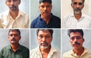 ಕೋಟ : ಇಸ್ಪೀಟ್ ಜುಗಾರಿ ಅಡ್ಡೆಗೆ ಪೊಲೀಸ್ ದಾಳಿ : ಏಳು ಮಂದಿಯ ಬಂಧನ…!!