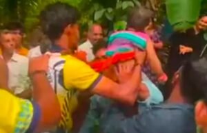 ಆಕಸ್ಮಿಕವಾಗಿ ಮನೆ ಸಮೀಪದ ಬಾವಿಗೆ ಬಿದ್ದ ಮಗು : ಯುವಕನಿಂದ ರಕ್ಷಣೆ…!!