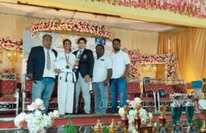 ರಾಷ್ಟ್ರೀಯ ಮಟ್ಟದ ಕರಾಟೆ ಚಾಂಪಿಯನ್ಶಿಪ್ನಲ್ಲಿ ಚಿನ್ನದ ಪದಕ ಪಡೆದ ಮುಂಡ್ಕೂರಿನ ಆರ್ಯಾ ಮಲ್ಯ ಮತ್ತು ಅಹನಾ ಮಲ್ಯ.!!