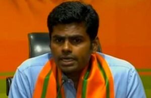 ತಲೆಗೆ ಗನ್ ಇಟ್ಟು ಪಕ್ಷದಲ್ಲಿ ಉಳಿಯುವಂತೆ ಮಾಡಲು ಸಾಧ್ಯವಿಲ್ಲ : ಅಣ್ಣಾಮಲೈ….!!