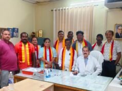 ಕರ್ನಾಟಕ ರಕ್ಷಣಾ ವೇದಿಕೆ ಪ್ರವೀಣ್ ಶೆಟ್ಟಿ ಬಣ ಉಡುಪಿ ಅಜ್ಜರಕಾಡು ಸರಕಾರಿ ಜಿಲ್ಲಾ ಆಸ್ಪತ್ರೆಗೆ ಭೇಟಿ…!!