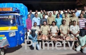 ಪರಶುರಾಮ ಥೀಮ್ ಪಾರ್ಕ್ನಲ್ಲಿ ತಾಮ್ರದ ಹೊದಿಕೆ ಕಳವು ಪ್ರಕರಣ : ಇಬ್ಬರು ಆರೋಪಿಗಳ ಬಂಧನ…!!