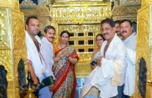 ಶ್ರೀಕೃಷ್ಣ ದರ್ಶನ ಪಡೆದ ಸಚಿವೆ ಲಕ್ಷ್ಮೀ ಹೆಬ್ಬಾಳಕರ್…!!