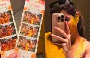 ಹಳದಿ ಸಮಾರಂಭದ ಫೋಟೋಳನ್ನು ಹಂಚಿಕೊಂಡ ವಿಜಯ್ ದೇವರಕೊಂಡ…!!