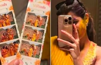 ಹಳದಿ ಸಮಾರಂಭದ ಫೋಟೋಳನ್ನು ಹಂಚಿಕೊಂಡ ವಿಜಯ್ ದೇವರಕೊಂಡ…!!