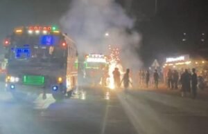 ಹೆಜಮಾಡಿ ಟೋಲ್ ಗೇಟ್ ಬಳಿ ಕೇರಳದ ವಿದ್ಯಾರ್ಥಿಗಳಿಂದ ಪುoಡಾಟ : ಪಟಾಕಿ ಸಿಡಿಸಿ ಸಾರ್ವಜನಿಕರಿಗೆ ತೊಂದರೆ