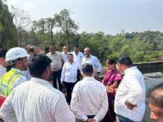 ಬಜೆ ಅಣೆಕಟ್ಟಿಗೆ ಅಧಿಕಾರಿಗಳೊಂದಿಗೆ ಶಾಸಕ ಯಶ್ ಪಾಲ್ ಸುವರ್ಣ ಭೇಟಿ…!!