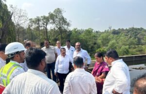 ಬಜೆ ಅಣೆಕಟ್ಟಿಗೆ ಅಧಿಕಾರಿಗಳೊಂದಿಗೆ ಶಾಸಕ ಯಶ್ ಪಾಲ್ ಸುವರ್ಣ ಭೇಟಿ…!!