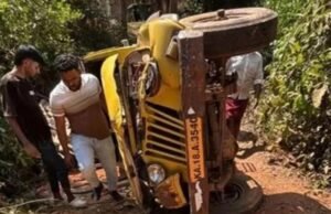 ಉಪ್ಪಿನಂಗಡಿ : ಪಿಕಪ್ ಪಲ್ಟಿಯಾಗಿ ಚಾಲಕ ಸ್ಥಳದಲ್ಲೇ ಮೃತ್ಯು…!!