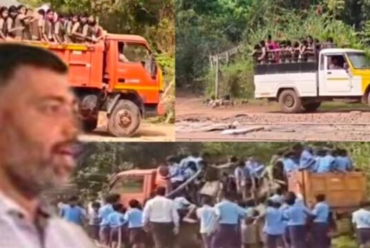 ಬೆಳ್ತಂಗಡಿ ಜೇನು ಕೃಷಿ ಅಧ್ಯಯನ ಪ್ರವಾಸಕ್ಕೆ ತೆರೆದ ಪಿಕಪ್-ಟಿಪ್ಪರ್ನಲ್ಲಿ ವಿದ್ಯಾರ್ಥಿಗಳನ್ನು ಕರೆದೊಯ್ಯಲಾಗಿದೆ ಎಂಬ ಆರೋಪ; ಮುಖ್ಯೋಪಾಧ್ಯಾಯರ ವಿರುದ್ಧ ಸಾರ್ವಜನಿಕರ ಆಕ್ರೋಶ..!!