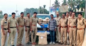 ಅಕ್ರಮ ಗಾಂಜಾ ಸಾಗಟ ಪತ್ತೆ : ಓರ್ವ ಅರೆಸ್ಟ್….!