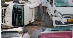 ಕೋಟ: ರಾಷ್ಟ್ರೀಯ ಹೆದ್ದಾರಿಯಲ್ಲಿ ಭೀಕರ ಸರಣಿ ಅಪಘಾತ…!!