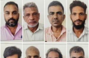 ಕಾರ್ಕಳದಲ್ಲಿ ಅಂದರ್-ಬಾಹರ್ ಜುಗಾರಿ ಅಡ್ಡೆಗೆ ಪೊಲೀಸರ ದಾಳಿ : 8 ಮಂದಿ ಬಂಧನ..!!