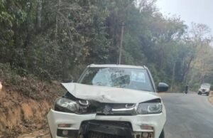 ಧರ್ಮಸ್ಥಳ : ಕಾರು ಬೈಕ್ ನಡುವೆ ಅಪಘಾತ ಬೈಕ್ ಸವಾರನಿಗೆ ಗಂಭೀರ ಗಾಯ…!!