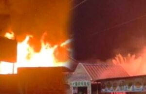 ಶಾರ್ಟ್ ಸರ್ಕ್ಯೂಟ್ನಿಂದ ಹೋಟೆಲ್ನಲ್ಲಿ ಬೆಂಕಿ….!!