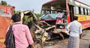ಮೂಡುಬಿದಿರೆ : KSRTC ಬಸ್ ಡಿಕ್ಕಿ : ಮಿನಿ ಗೂಡ್ಸ್ ಟೆಂಪೋ ಚಾಲಕ ಸ್ಥಳದಲ್ಲೇ ಸಾವು…!!