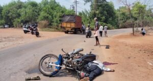 ಟೆಂಪೋ ಹಾಗೂ ಬೈಕ್ ನಡುವೆ ಅಪಘಾತ : ಸವಾರ ಸಾವು…!!