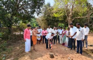 ಉಂಡಾರು ವಿಷ್ಣುಮೂರ್ತಿ ದೇವಾಸ್ಥಾನ ವೇದಿಕೆ ನಿರ್ಮಾಣಕ್ಕೆ ಗುದ್ದಲಿ ಪೂಜೆ…!!