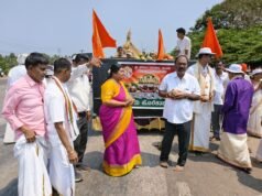ಸಸಿಹಿತ್ಲು ಬ್ರಹ್ಮಕಲಶೋತ್ಸವ : ಹೊರೆ ಕಾಣಿಕೆ ಮೆರವಣಿಗೆಗೆ ಚಾಲನೆ…!!
