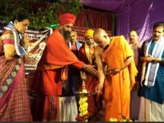 ಅಡ್ಯಾರ್ ವೀರಾಂಜನೇಯ ದೇವಸ್ಥಾನದಲ್ಲಿ ಗೋ ನಂದಿ ಪರಿವಾರ ರಥಯಾತ್ರೆಯ ಉದ್ಘಾಟನೆ :ಗೋವು ಭಾರತದ ರಾಷ್ಟ್ರೀಯ ಪ್ರಾಣಿಯಾಗಬೇಕು : ಶ್ರೀ ರಾಜಶೇಖರಾನಂದ ಸ್ವಾಮೀಜಿ..!!