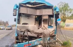 ಬೆಂಗಳೂರು-ಮೈಸೂರು ಹೆದ್ದಾರಿಯಲ್ಲಿ ದುರಂತ : ಬಸ್ ಅಪಘಾತಕ್ಕೆ ನಾಲ್ವರು ಬಲಿ…!!