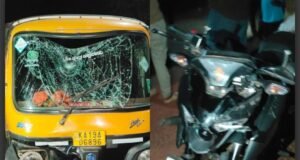 ಮುಲ್ಕಿ : ಕೊಲಕಾಡಿ ಬಳಿ ಆಟೋ ಹಾಗೂ ಬೈಕ್ ನಡುವೆ ಅಪಘಾತ : ಇಬ್ಬರು ಗಂಭೀರ…!!
