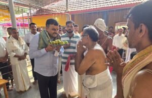 ಸಚ್ಚೇರಿ ಗಾಂದಡ್ಪು ಶ್ರೀ ಮಹಾದೇವಿ ಕ್ಷೇತ್ರಕ್ಕೆ ಶಾಸಕ ಸುನಿಲ್ ಕುಮಾರ್ ಭೇಟಿ..!!