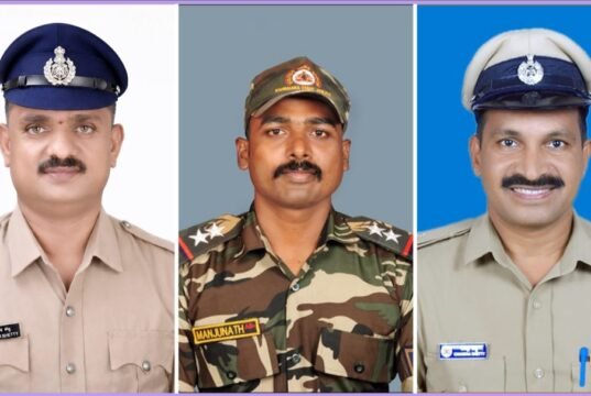 ಉಡುಪಿ: ಮೂವರು ಪೊಲೀಸ್ ಸಿಬ್ಬಂದಿಗೆ 2025ನೇ ಸಾಲಿನ ಮುಖ್ಯಮಂತ್ರಿ ಚಿನ್ನದ ಪದಕ