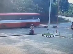 ಚಲಿಸುತ್ತಿದ್ದ ಕೆಎಸ್ಆರ್ ಟಿಸಿ ಬಸ್ ನಿಂದ ಬಿದ್ದ ಇಬ್ಬರು ವಿದ್ಯಾರ್ಥಿನಿಯರಿಗೆ ಗಂಭೀರ ಗಾಯ