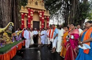 ಬನ್ನಂಜೆ ಶ್ರೀ ಮಹಾಲಿಂಗೇಶ್ವರ ದೇವಸ್ಥಾನದ ಬ್ರಹ್ಮಕಲಶೋತ್ಸವ ಪ್ರಯುಕ್ತ ಅದ್ದೂರಿ ಹಸಿರು ಹೊರೆಕಾಣಿಕೆ ಮೆರವಣಿಗೆ…!!