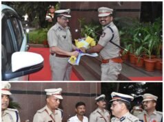 ಡಿ.ಜಿ.ಪಿ. ಡಾ. ಎಂ.ಎ. ಸಲೀಂ ಉಡುಪಿ ಭೇಟಿ : ಪೊಲೀಸ್ ಕಾರ್ಯಕ್ಷಮತೆಗೆ ಮೆಚ್ಚುಗೆ…!!