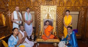 ಖ್ಯಾತ ಕ್ರಿಕೆಟ್ ಆಟಗಾರ ಕೃಷ್ಣಮಾಚಾರಿ ಶ್ರೀಕಾಂತ್ ಶ್ರೀಕೃಷ್ಣ ಮಠಕ್ಕೆ ಭೇಟಿ…!!