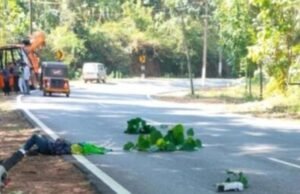 ಬೆಳ್ತಂಗಡಿ : ಕ್ರೇನ್ ಢಿಕ್ಕಿ : ಪಾದಚಾರಿ ಸ್ಥಳದಲ್ಲೇ ಸಾವು…!!