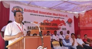 ಉಡುಪಿಯಲ್ಲಿ 6 ತಿಂಗಳ ಒಳಗೆ ಬಾಸ್ಕೆಟ್ ಬಾಲ್ ಸ್ಟೇಡಿಯಂ ನಿರ್ಮಿಸಿ ರಾಜ್ಯಮಟ್ಟದ ಟೂರ್ನಮೆಂಟ್ ಆಯೋಜನೆ : ಪ್ರಸಾದ್ ರಾಜ್ ಕಾಂಚನ್…!!