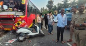 ಕಾಪು : ಸ್ಕೂಟಿಗೆ ಬಸ್ ಡಿಕ್ಕಿಯಾಗಿ ಅಪಘಾತ – 8 ವರ್ಷದ ಬಾಲಕಿ ದುರ್ಮರಣ….!