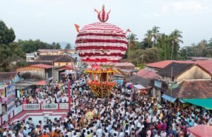 ಬೈಂದೂರು ಸಂಭ್ರಮ ಸಡಗರದ ಮನ್ಮಹಾರಥೋತ್ಸವ ಸಂಪನ್ನ