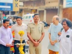 ದಾಹ ತಣಿಸಲೆಂದು ಸ್ಥಾಪಿಸಿರುವ ಅರವಟ್ಟಿಗೆ ಉದ್ಘಾಟನೆ…!!