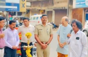 ದಾಹ ತಣಿಸಲೆಂದು ಸ್ಥಾಪಿಸಿರುವ ಅರವಟ್ಟಿಗೆ ಉದ್ಘಾಟನೆ…!!