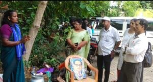 ಸರ್ಕಾರಿ ಜಮೀನು ಅಕ್ರಮ ಕಬಳಿಕೆ ಆರೋಪ : ಕುಂದಾಪುರ ಎಸಿ ಕಚೇರಿ ಮುಂದೆ ಅನಿರ್ದಿಷ್ಟ ಧರಣಿ…!!