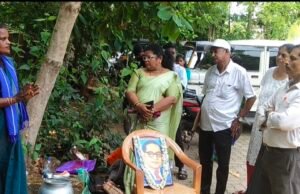 ಸರ್ಕಾರಿ ಜಮೀನು ಅಕ್ರಮ ಕಬಳಿಕೆ ಆರೋಪ : ಕುಂದಾಪುರ ಎಸಿ ಕಚೇರಿ ಮುಂದೆ ಅನಿರ್ದಿಷ್ಟ ಧರಣಿ…!!
