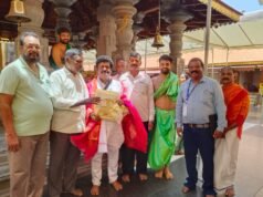 ಉಚ್ಚಿಲ ಶ್ರೀ ಮಹಾಲಕ್ಷ್ಮೀ ದೇವಸ್ಥಾನಕ್ಕೆ ನಟ ಜಗ್ಗೇಶ್ ಭೇಟಿ