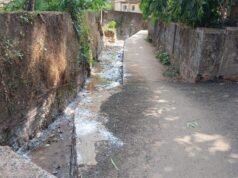 ಉಡುಪಿ : ಸಂಚಾರ ಅಪಾಯಕಾರಿ : ತಡೆಬೇಲಿ ನಿರ್ಮಿಸಲು ಆಗ್ರಹ