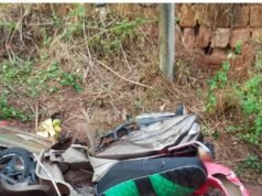 ಮೂಡುಬಿದಿರೆ: ಪಲ್ಟಿಯಾದ ಖಾಸಗಿ ಬಸ್ ಸ್ಕೂಟರ್ಗೆ ಡಿಕ್ಕಿ, ಸಹ ಸವಾರೆ ಮಹಿಳೆ ಮೃತ್ಯು..!