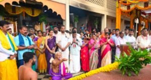 ಕೊಡವೂರು ಮಹಾರುದ್ರ ಯಾಗ: ತೋರಣ ಮುಹೂರ್ತ, ಮಹಾರುದ್ರ ಪಠಣ ಆರಂಭ..!