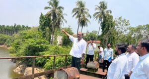 ಬಜೆ ಅಣೆಕಟ್ಟಿಗೆ ಶಾಸಕ ಯಶ್ ಪಾಲ್ ಸುವರ್ಣ ಅಧಿಕಾರಿಗಳೊಂದಿಗೆ ಭೇಟಿ ನೀಡಿ ಪರಿಶೀಲನೆ…!!