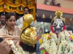 ತುಳುನಾಡಿನ ಕೊರಗಜ್ಜ ದೈವಕ್ಕೆ ಹರಕೆ ಕೋಲ ನೀಡಿದ ನಟಿ ರಚಿತಾ ರಾಮ್…!!
