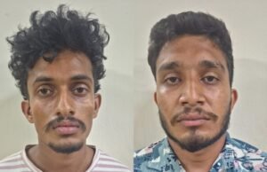 ಮಂಗಳೂರು: ಪೊಲೀಸರ ಮೇಲೆ ಹಲ್ಲೆ ನಡೆಸಿ ಪರಾರಿಯಾಗಿದ್ದ ಇಬ್ಬರ ಆರೋಪಿಗಳ ಬಂಧನ…!!